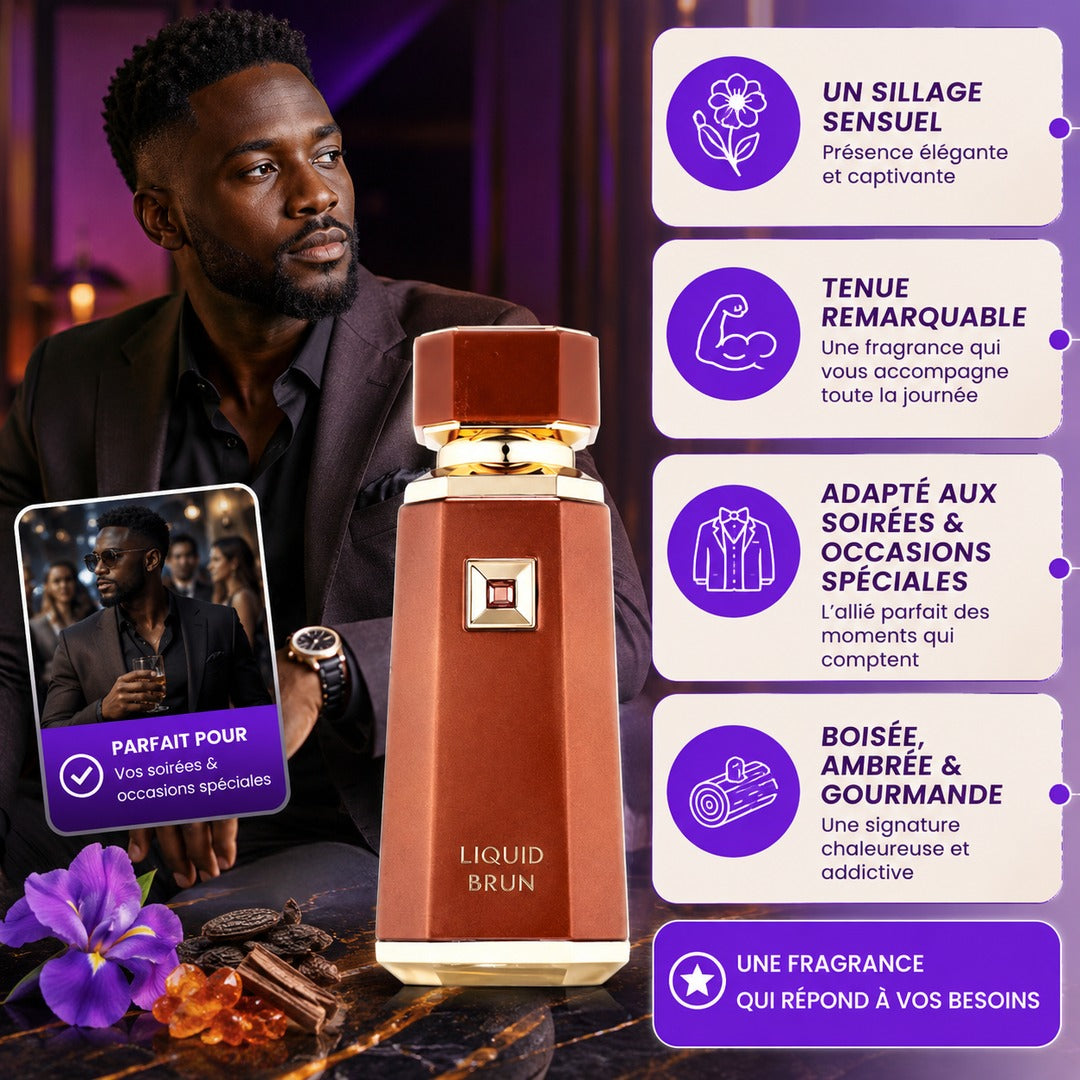 Quels sont les avantages de Liquid Brun 364 ?
