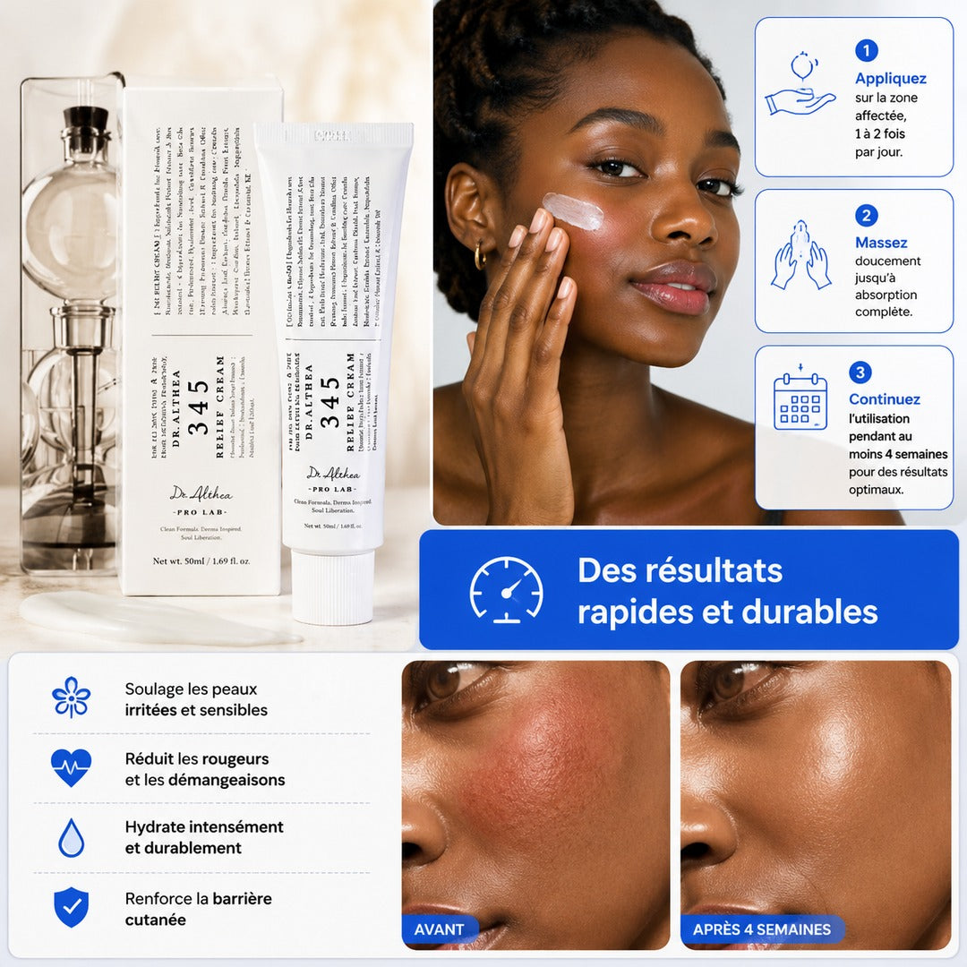 Comment utiliser la crème Dr. Althea 345 Relief Cream ?