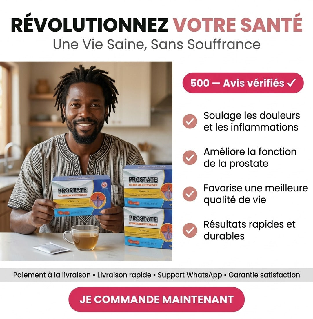 Solution Naturelle pour la Santé de la Prostate - AUREO AFRIQUE