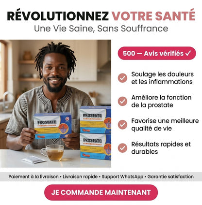 Solution Naturelle pour la Santé de la Prostate - AUREO AFRIQUE