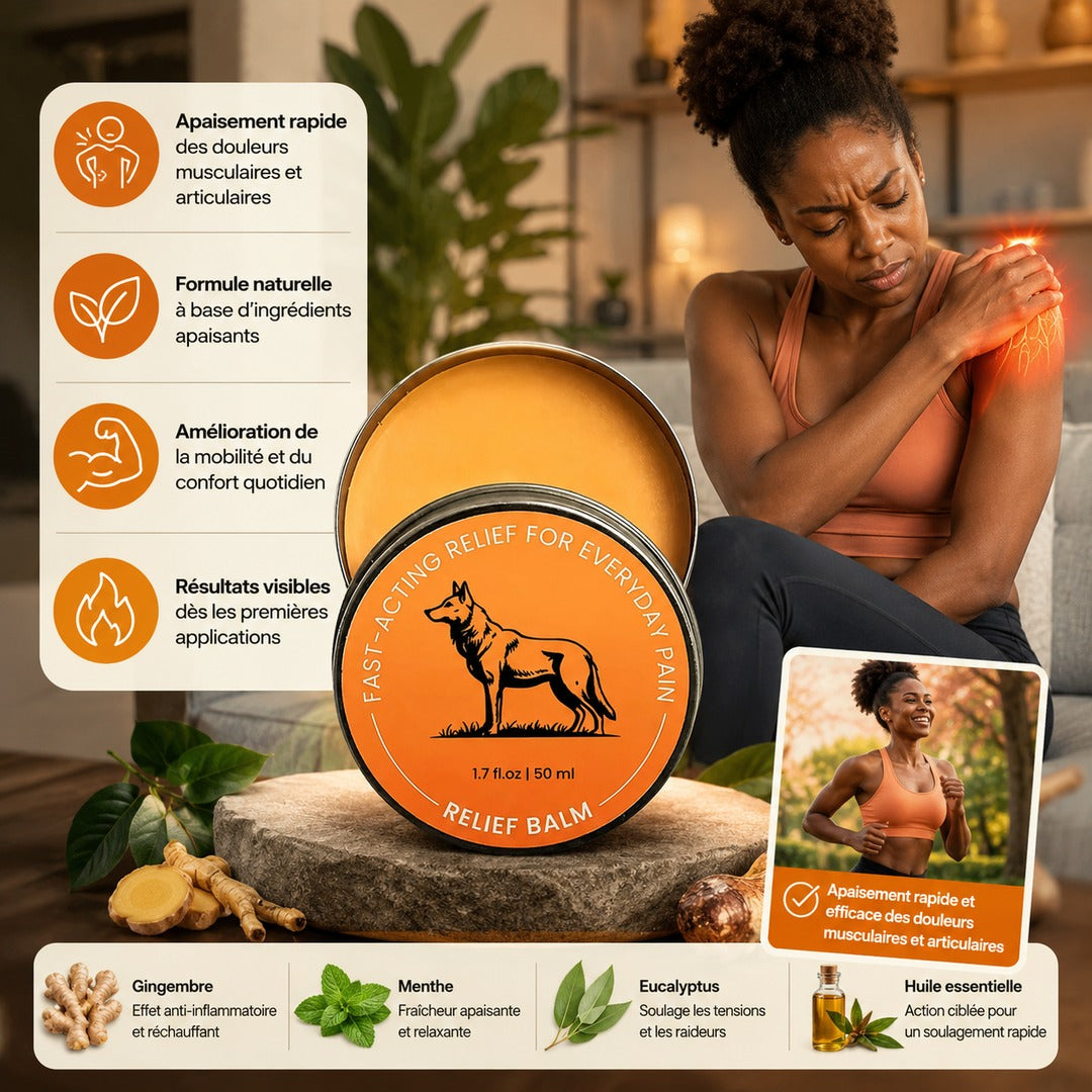 Pourquoi choisir notre balm soulageant ?