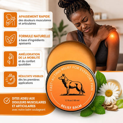 Quels sont les avantages de notre balm soulageant ?