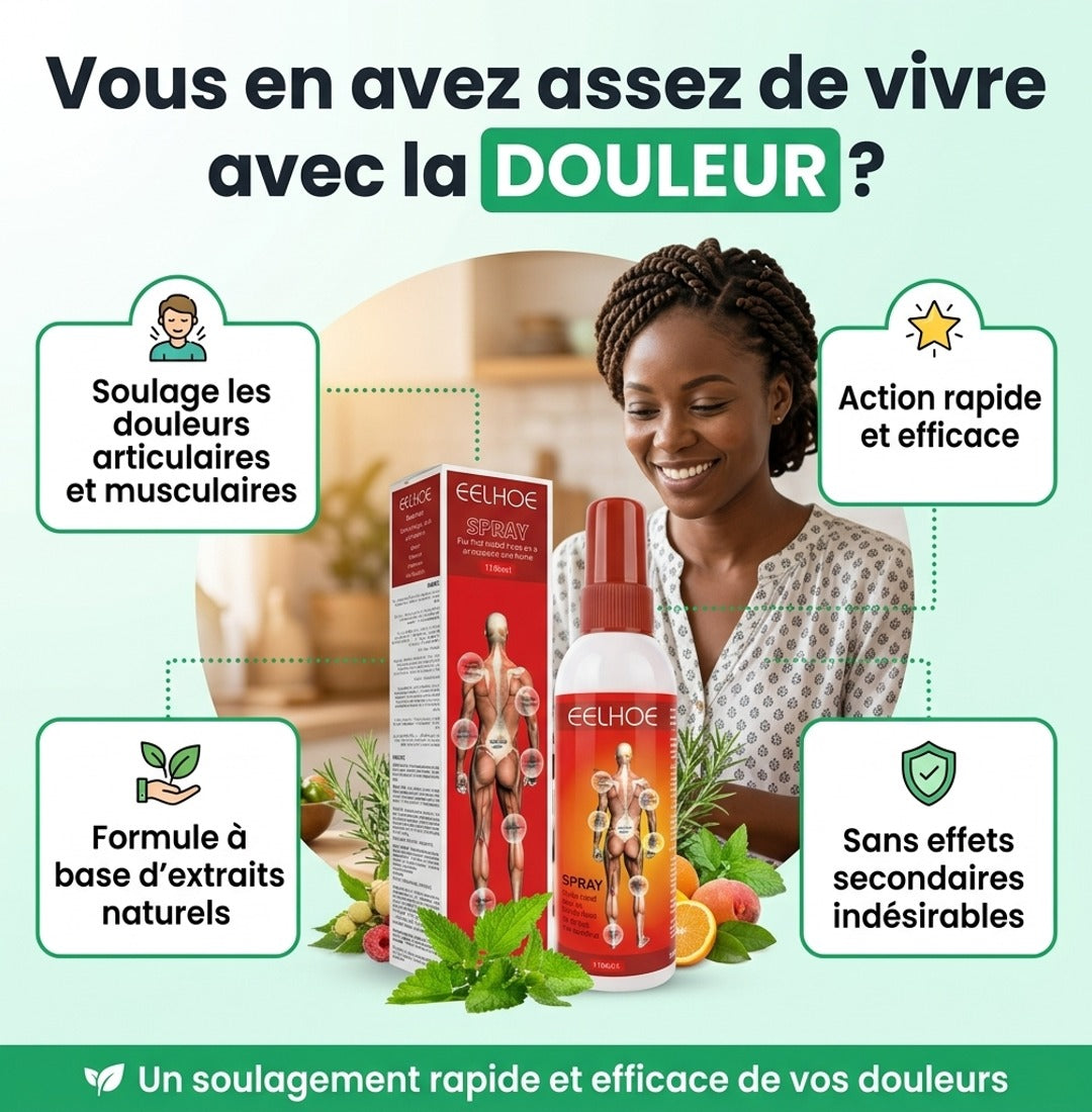 Vous en avez assez de vivre avec des douleurs articulaires et musculaires ?