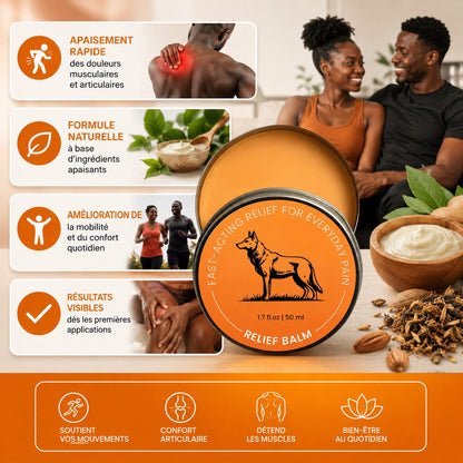 Affiche — Balm Soulageant Douleurs Profondes - Apaisement Rapide pour Douleurs Musculaires et Articulaires