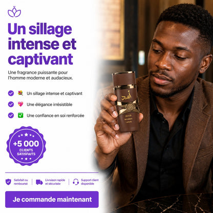 Asad Bourbon Lattafa Perfumes Eau de Parfum 100 ml - Luxe et Élégance