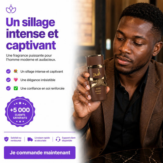 Asad Bourbon Lattafa Perfumes Eau de Parfum 100 ml - Luxe et Élégance
