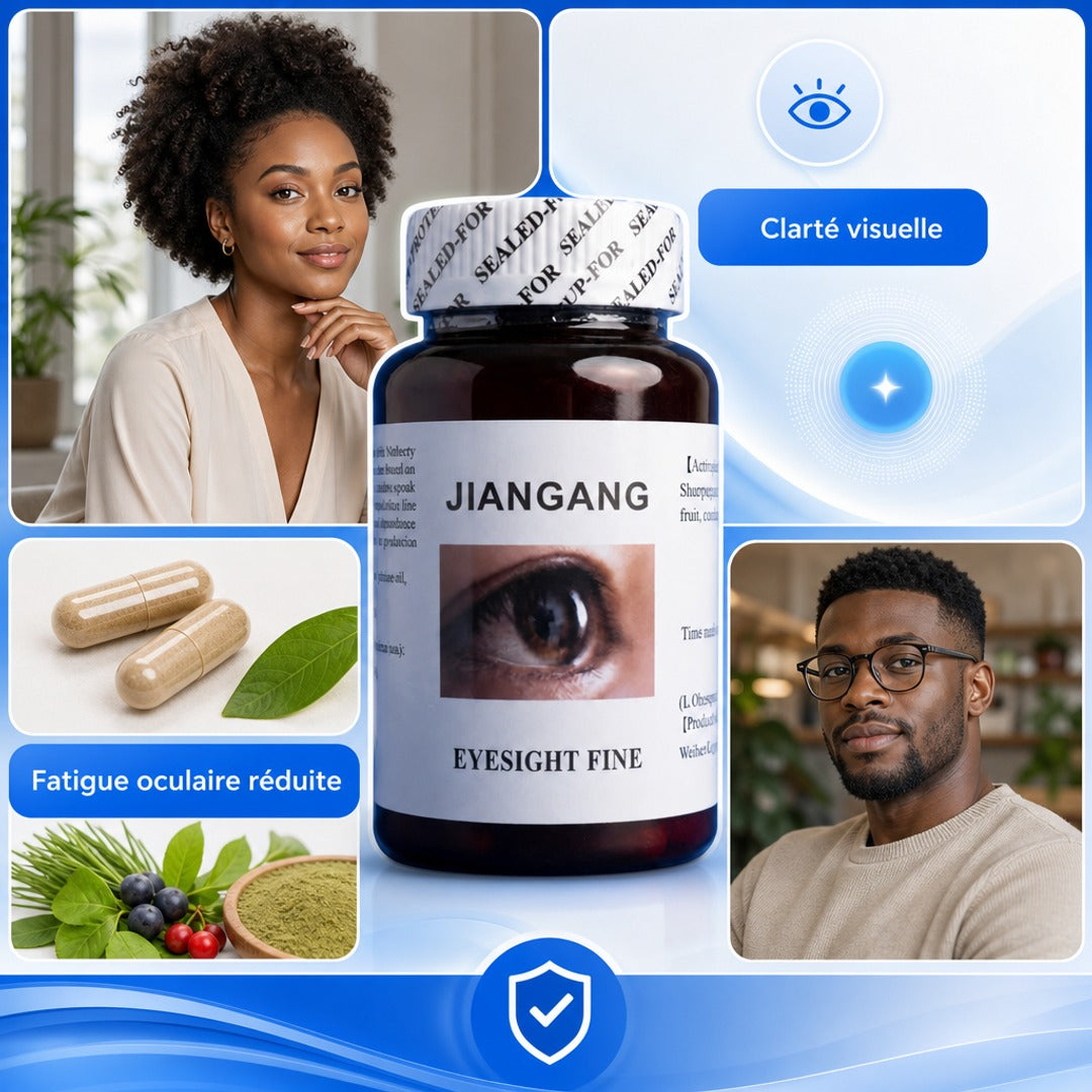 Affiche — Capsules Génériques Vision Claire - Amélioration de la Vue