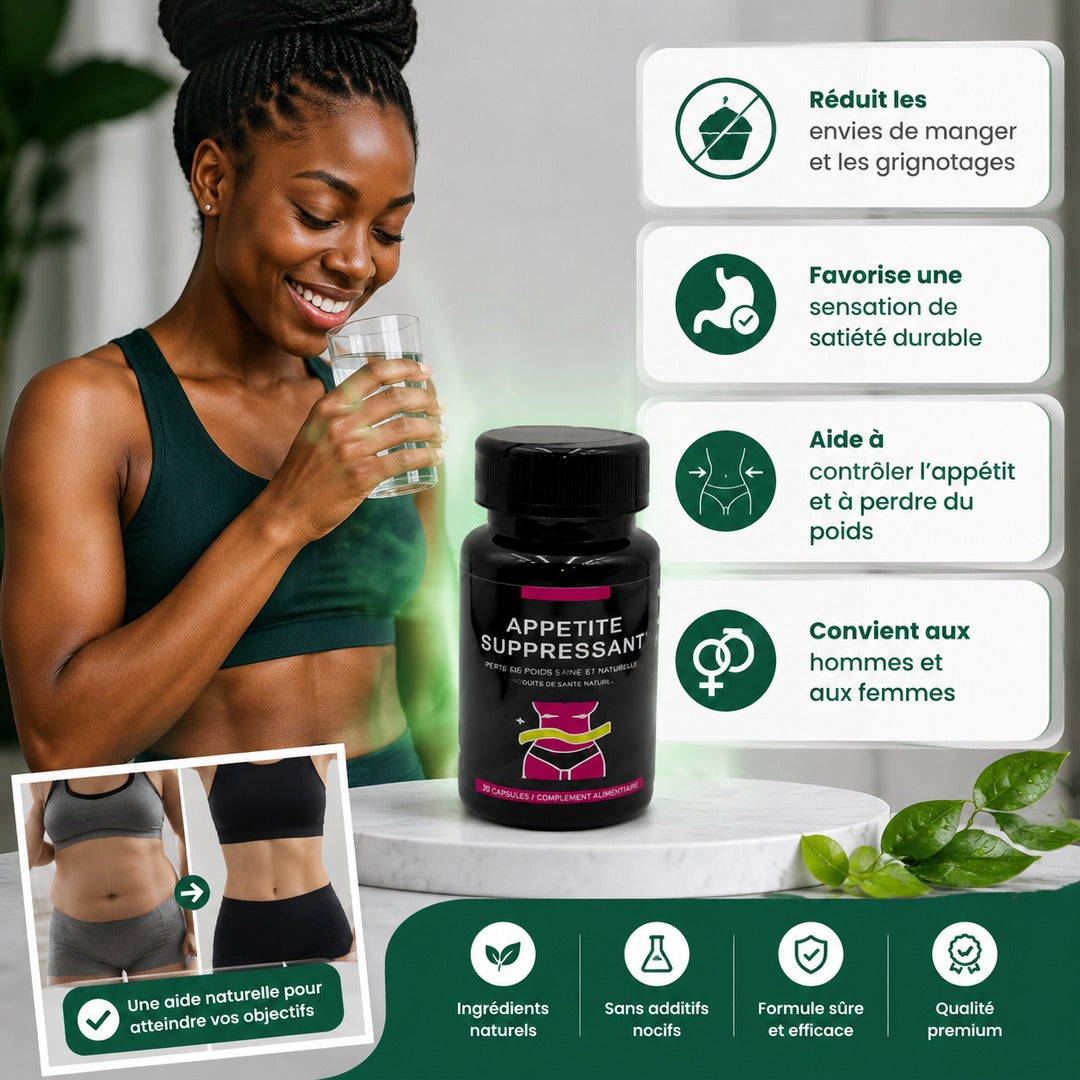 Affiche — Capsules Minceur Naturelles - Contrôle de l'Appétit et Perte de Poids