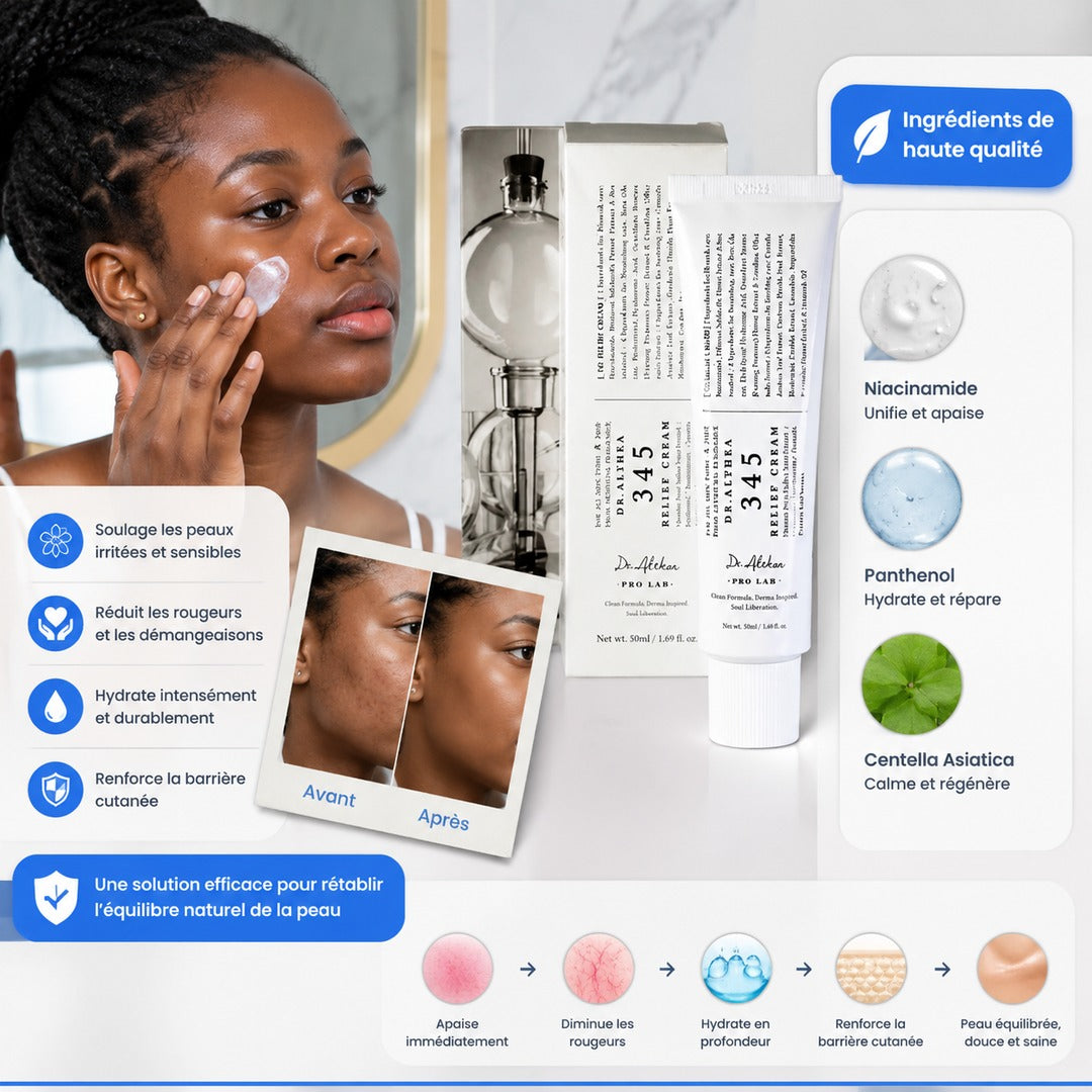 Comment la crème Dr. Althea 345 soulage-t-elle les peaux sensibles ?