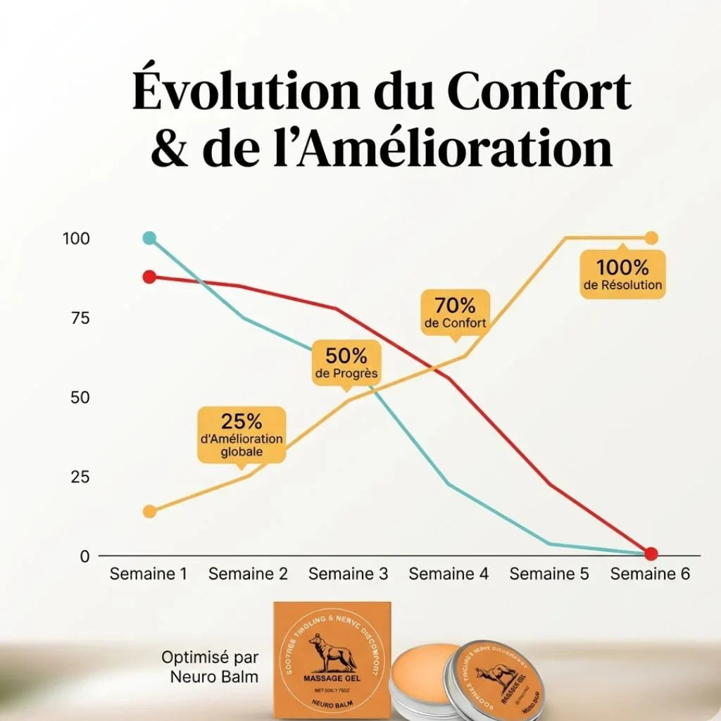 Soulage la neuropathie, l'arthrose et les douleurs profondes — naturellement, en quelques jours