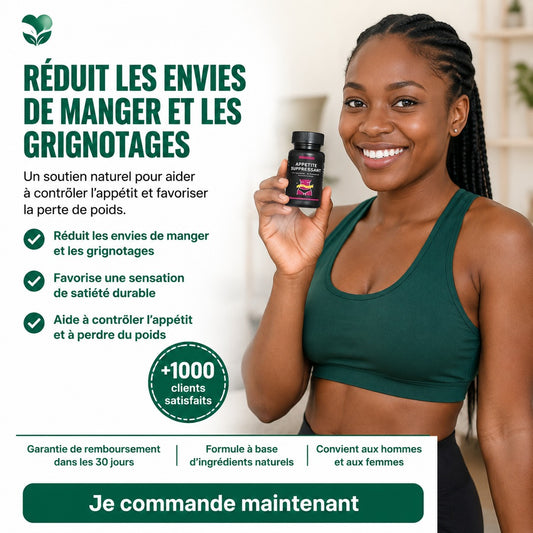 Capsules Minceur Naturelles - Contrôle de l'Appétit et Perte de Poids