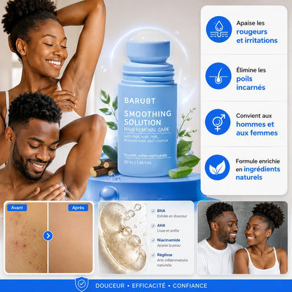 Affiche — Sérum Anti-Poils Incarnés - Douceur et Efficacité pour une Peau Lisse