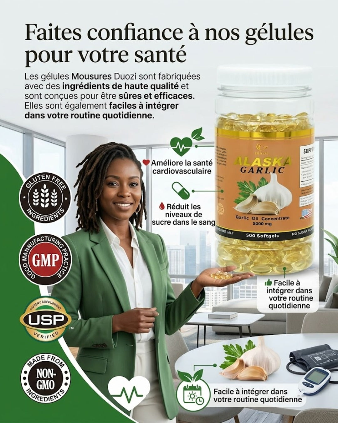 Faites confiance à nos gélules pour votre santé