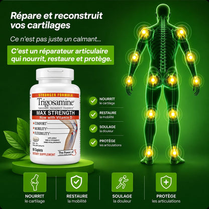 Trigosamine Max Strength - arthrose , douleur articulaire, ciatique