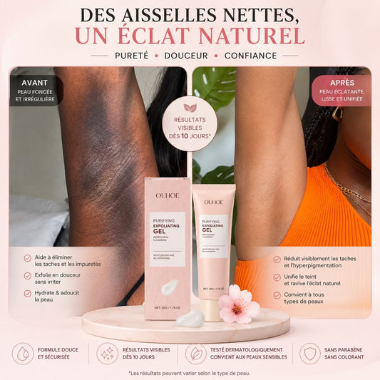 Gel Exfoliant Purifiant OUHOE : Obtenez un Teint Éclatant et Une Peau Lisse au Togo